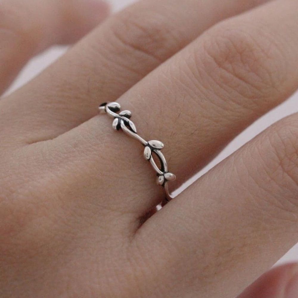 Boho Leaf Ring #1968